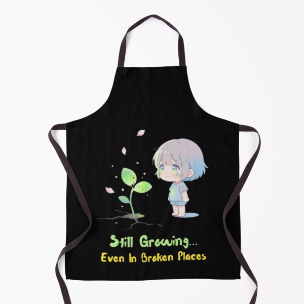 Item preview, Still Growing Even In Broken Places | Cute Healing Anime Aesthetic T-Shirt designed and sold by DevineCouture.
