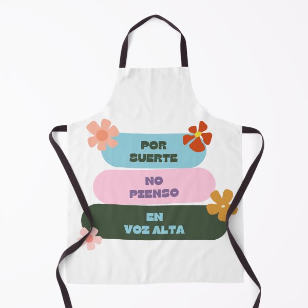 Item preview, Por Suerte No Pienso en Voz Alta – Cita divertida en español designed and sold by FedoraDesign.