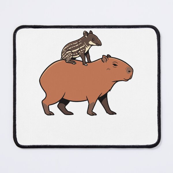 Item preview, Capybara and Tapir Calf Wildlife Friends designed and sold by k3rstman1.