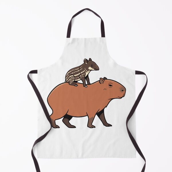 Item preview, Capybara and Tapir Calf Wildlife Friends designed and sold by k3rstman1.