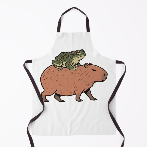 Item preview, Chill Capybara and Toad Nature Animal Friendship designed and sold by k3rstman1.