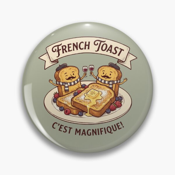 Item preview, Funny French Toast Pun C’est Magnifique Cute Brunch designed and sold by Milasneeze.