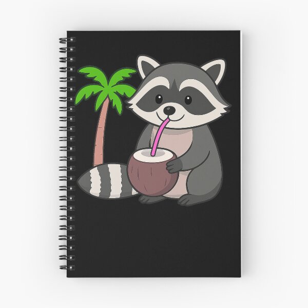 Item preview, Trashed Panda Drunk Raccoon Funny Illustration designed and sold by StaticMood.
