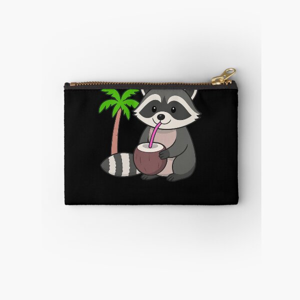 Item preview, Trashed Panda Drunk Raccoon Funny Illustration designed and sold by StaticMood.