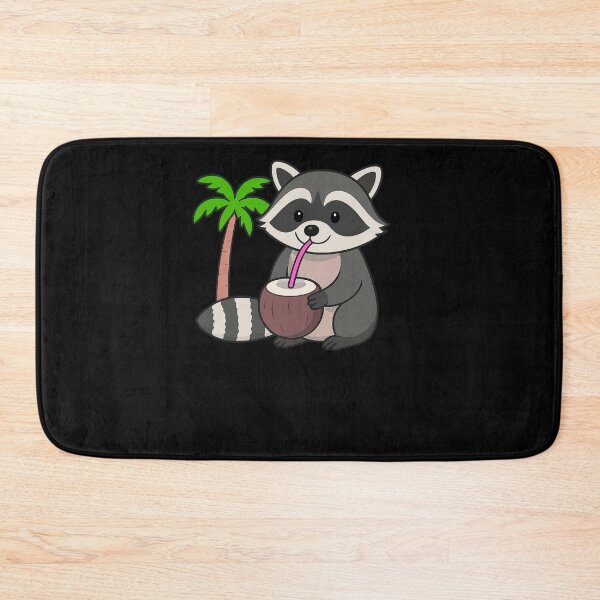 Item preview, Trashed Panda Drunk Raccoon Funny Illustration designed and sold by StaticMood.
