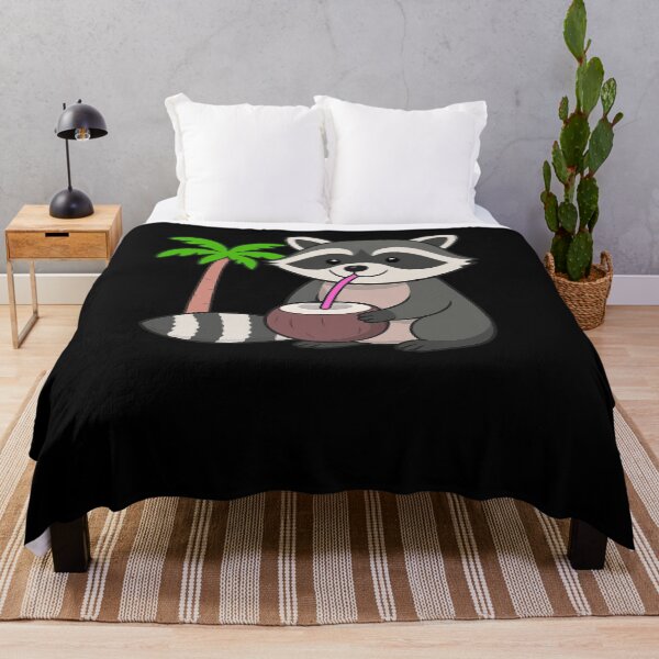 Item preview, Trashed Panda Drunk Raccoon Funny Illustration designed and sold by StaticMood.