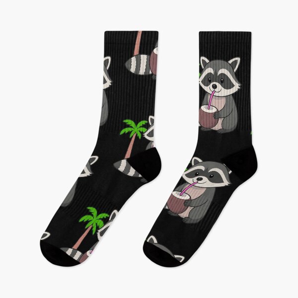 Item preview, Trashed Panda Drunk Raccoon Funny Illustration designed and sold by StaticMood.