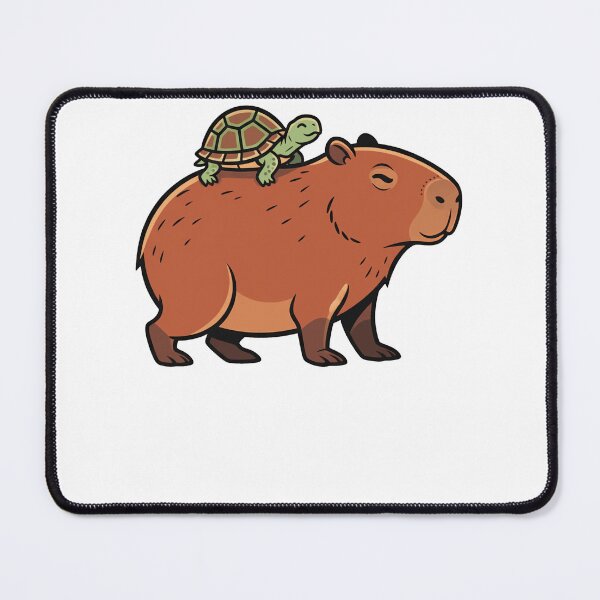 Item preview, Cute Capybara and Turtle Best Friends designed and sold by k3rstman1.