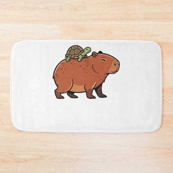 Item preview, Cute Capybara and Turtle Best Friends designed and sold by k3rstman1.