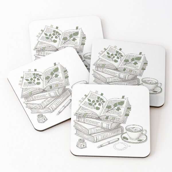 Item preview, Light Academia Botanical Study Nook designed and sold by SholoStudio.