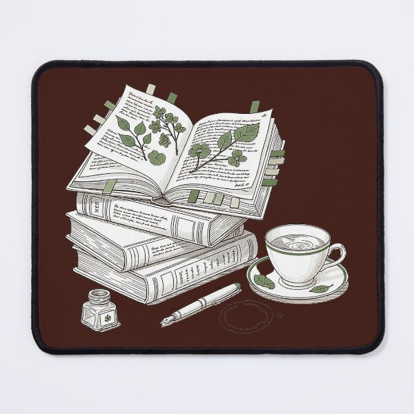 Item preview, Light Academia Botanical Study Nook designed and sold by SholoStudio.