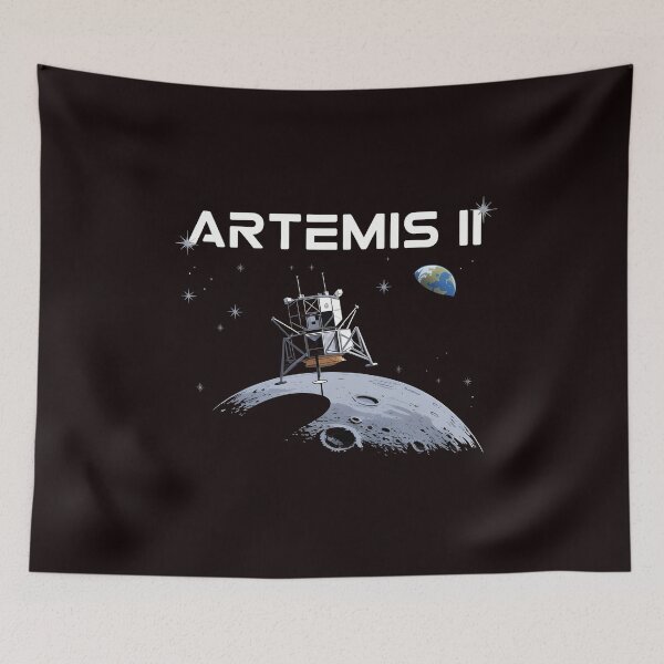 Item preview, Artemis II – Space Exploration Rocket Launch Lunar Mission designed and sold by Redgiant87x.
