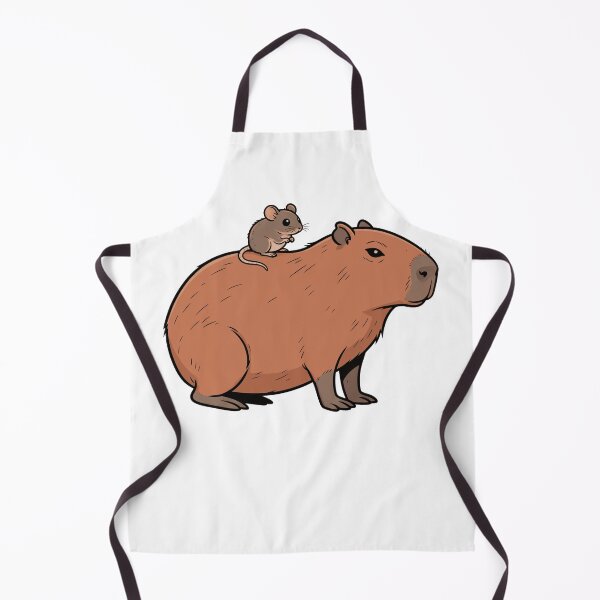Item preview, Cute Capybara and Vole Rodent Friendship Scene designed and sold by k3rstman1.
