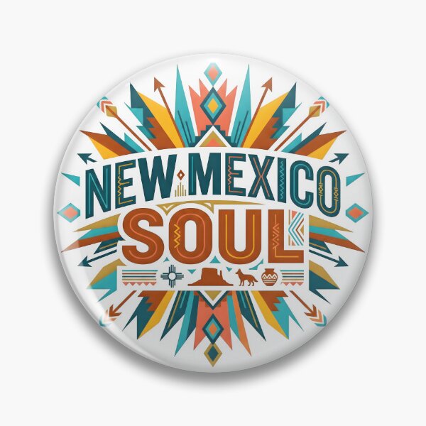 Artikelvorschau, New Mexico, Reisen in New Mexico, Südwesten der USA, NMPride, Bundesstaat New Mexico entworfen und verkauft von TrueArtVibes.