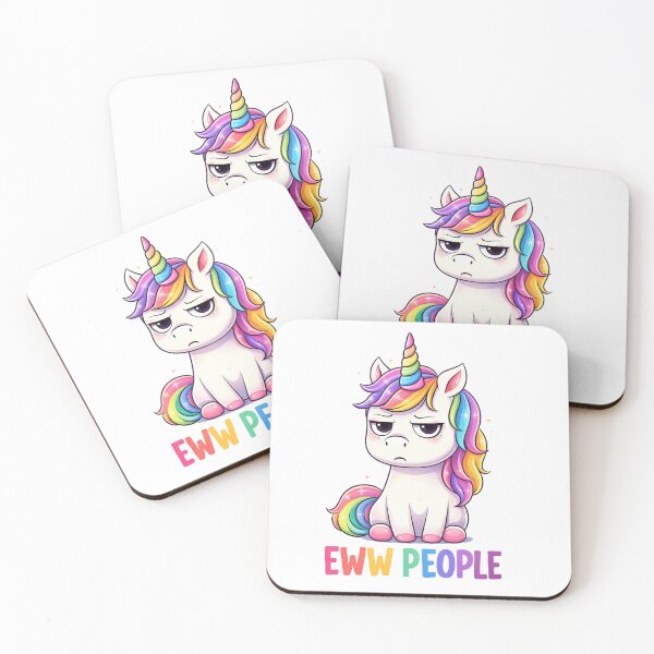 Item preview, Eww People Unicorn designed and sold by 2 Left Hands.