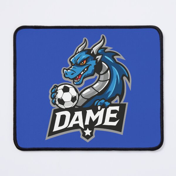 Item preview, Blue Dragon Soccer Beast – Fierce Football Fantasy Creature designed and sold by MerlinWear.