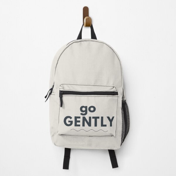 Item preview, Go Gently Minimalist Quote Shirt Soft Life Calm Design designed and sold by Minimalist Typography.