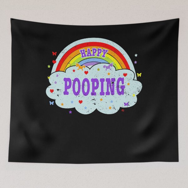 Artikelvorschau, Im glücklichsten wenn ich Pooing Poo Shirt bin entworfen und verkauft von shoppzee.