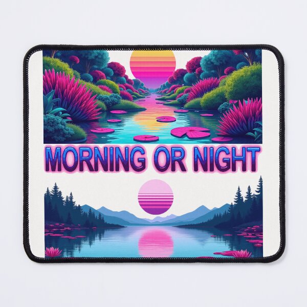 Item preview, Morning or Night: The Ethereal Divide designed and sold by GreenDreamArt.