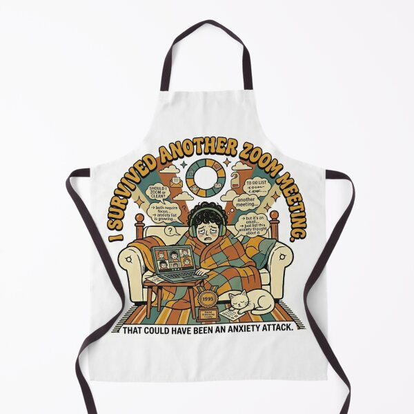Item preview, I Survived Another Zoom Meeting Home Office Humor designed and sold by Rex Vox.