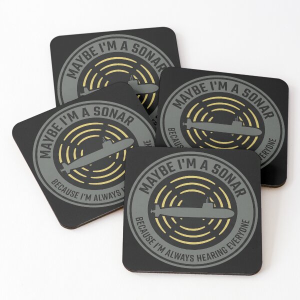 Item preview, Sonar Submarine – I’m Always Hearing Everyone Tactical Humor Emblem designed and sold by ArtDreams92.