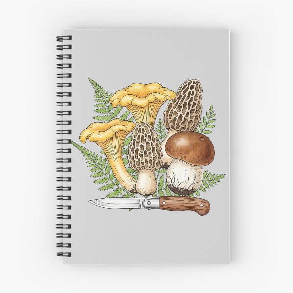 Item preview, Vintage Mushroom Foraging Illustration Mycology designed and sold by SholoStudio.