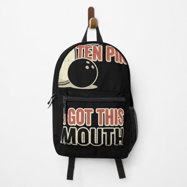 Item preview, I Got This Mouth Dealing With The Ten Pin Funny Bowling Graphic designed and sold by axiksa10.