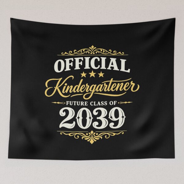 Item preview, Official Kindergartener Future Class of 2039 - Back To School designed and sold by Ali-printshop.