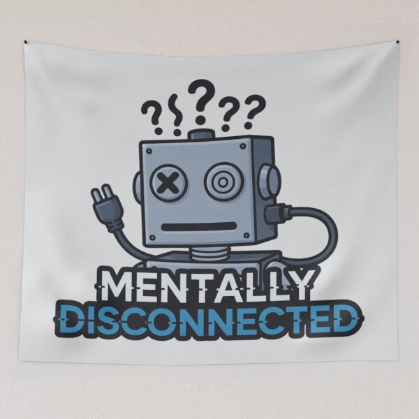 Item preview, MENTALLY DISCONNECTED designed and sold by 123ks.