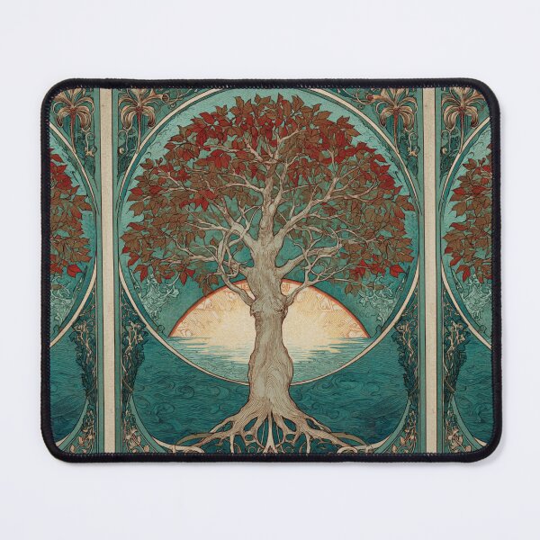 Item preview, Art nouveau Tree of life designed and sold by MendaciousMina.