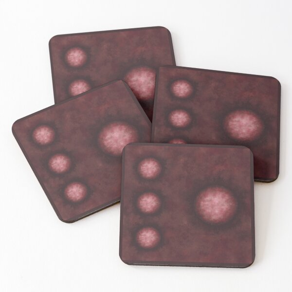 Item preview, Parade of planets on a cloudy background of burgundy color designed and sold by Cherevan.