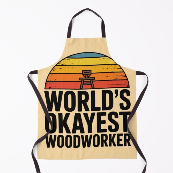 Item preview, WORLD'S OKAYEST WOODWORKER designed and sold by 123ks.