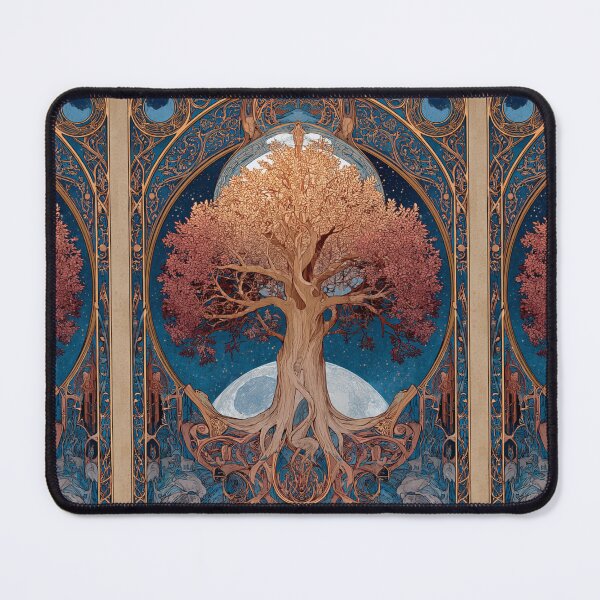 Item preview, Art nouveau Tree of life designed and sold by MendaciousMina.