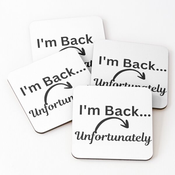 Item preview, I Am Back Funny Comeback Quote Shirt Gift designed and sold by Rituraj2013.