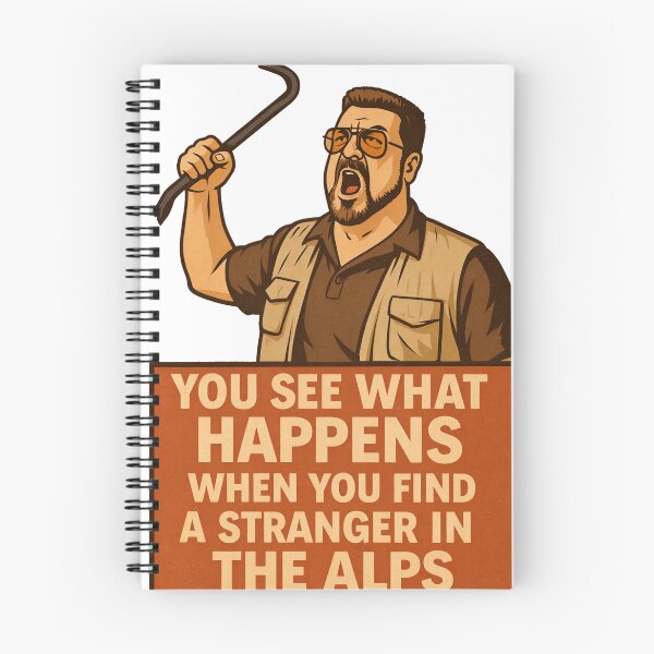 Item preview, Finding a stranger in the alps designed and sold by LootLogic.
