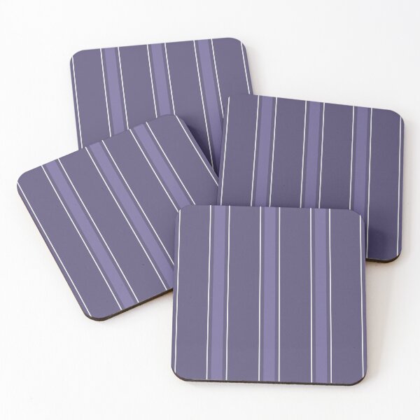 Item preview, Dark Gray Purple & Gray Purple Stripes designed and sold by KSimpson838.