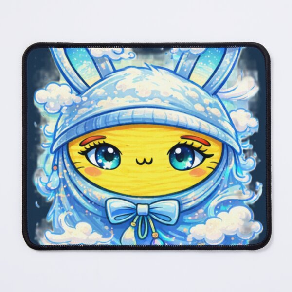 Item preview, Air Ice Bunny Spirit – Dreamy Cloud Cute Bunny designed and sold by InnerwayStudio.