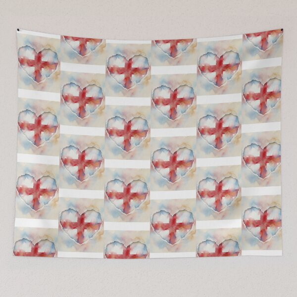 Item preview, England Saint George Heart designed and sold by madscArt.