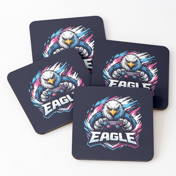 Item preview, Gamer Eagle – Fierce Esports Bird Mascot designed and sold by MerlinWear.