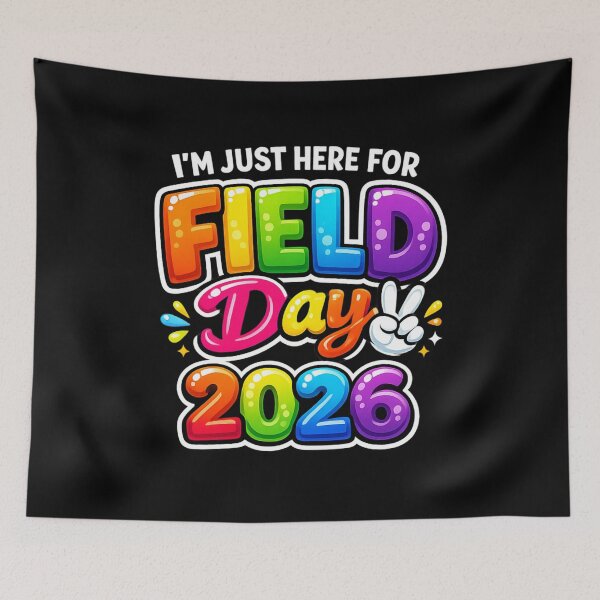 Item preview, I'm Just Here For Field Day 2026 Funny Teacher Student designed and sold by Ali-printshop.