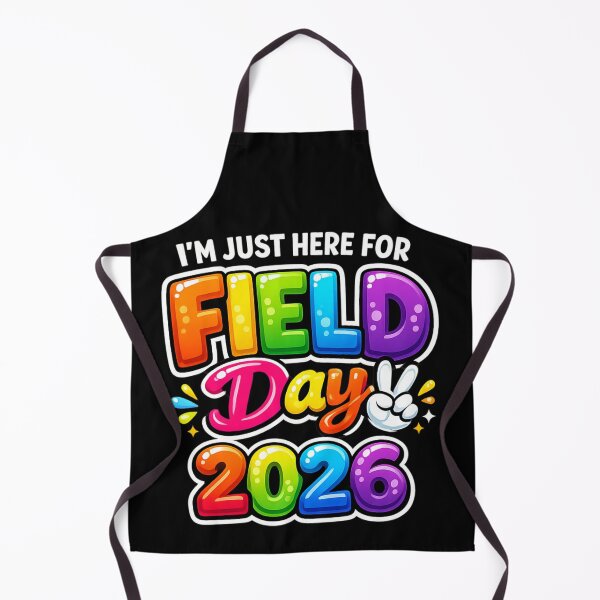 Item preview, I'm Just Here For Field Day 2026 Funny Teacher Student designed and sold by Ali-printshop.