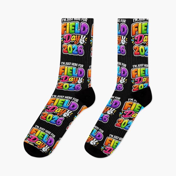 Item preview, I'm Just Here For Field Day 2026 Funny Teacher Student designed and sold by Ali-printshop.