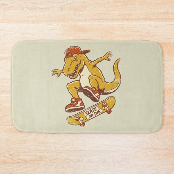 Item preview, Cool T-Rex dinosaur riding a skateboard designed and sold by Mike Kiev art.