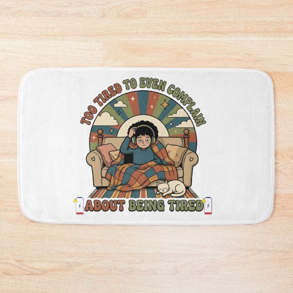 Item preview, Too Tired To Even Complain About Being Tired Retro designed and sold by Rex Vox.