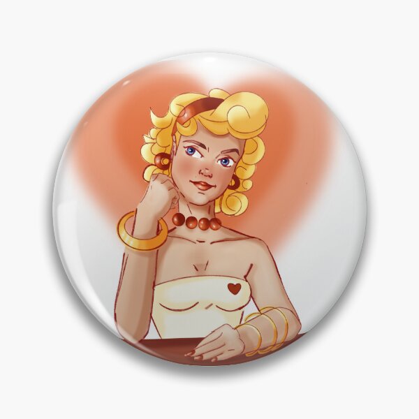 Item preview, Valentine - Blonde Vintage Pin-Up designed and sold by Melluna Studio.