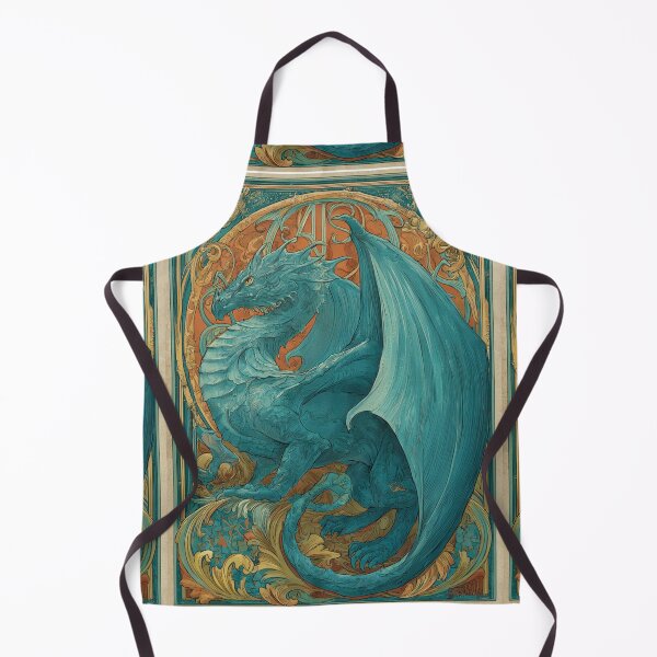 Item preview, Art nouveau Dragon designed and sold by MendaciousMina.