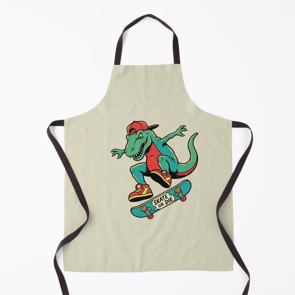Item preview, Cool T-Rex dinosaur riding a skateboard designed and sold by Mike Kiev art.