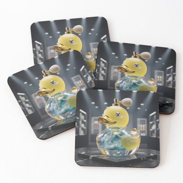 Item preview, Luxury Scent: The Frosted Glass Duck designed and sold by DuckOddity.
