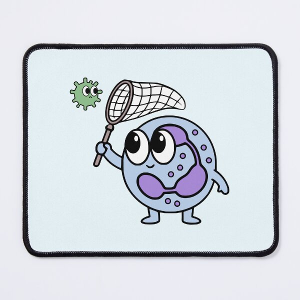 Item preview, Cute Neutrophil (NETs) - Cute Immune Cells designed and sold by MicroMarket.