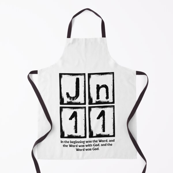 Item preview, John 1:1 - In the Beginning Was the Word Christian Design designed and sold by MoriaStore.